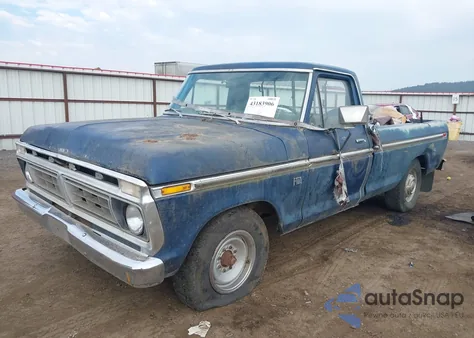 1976 Ford F100 z USA, uszkodzony, nr VIN F13YRB81980